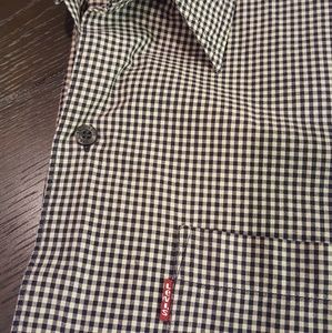 Levi's Mens Long Sleeve Red Tab Shirt Sz. M